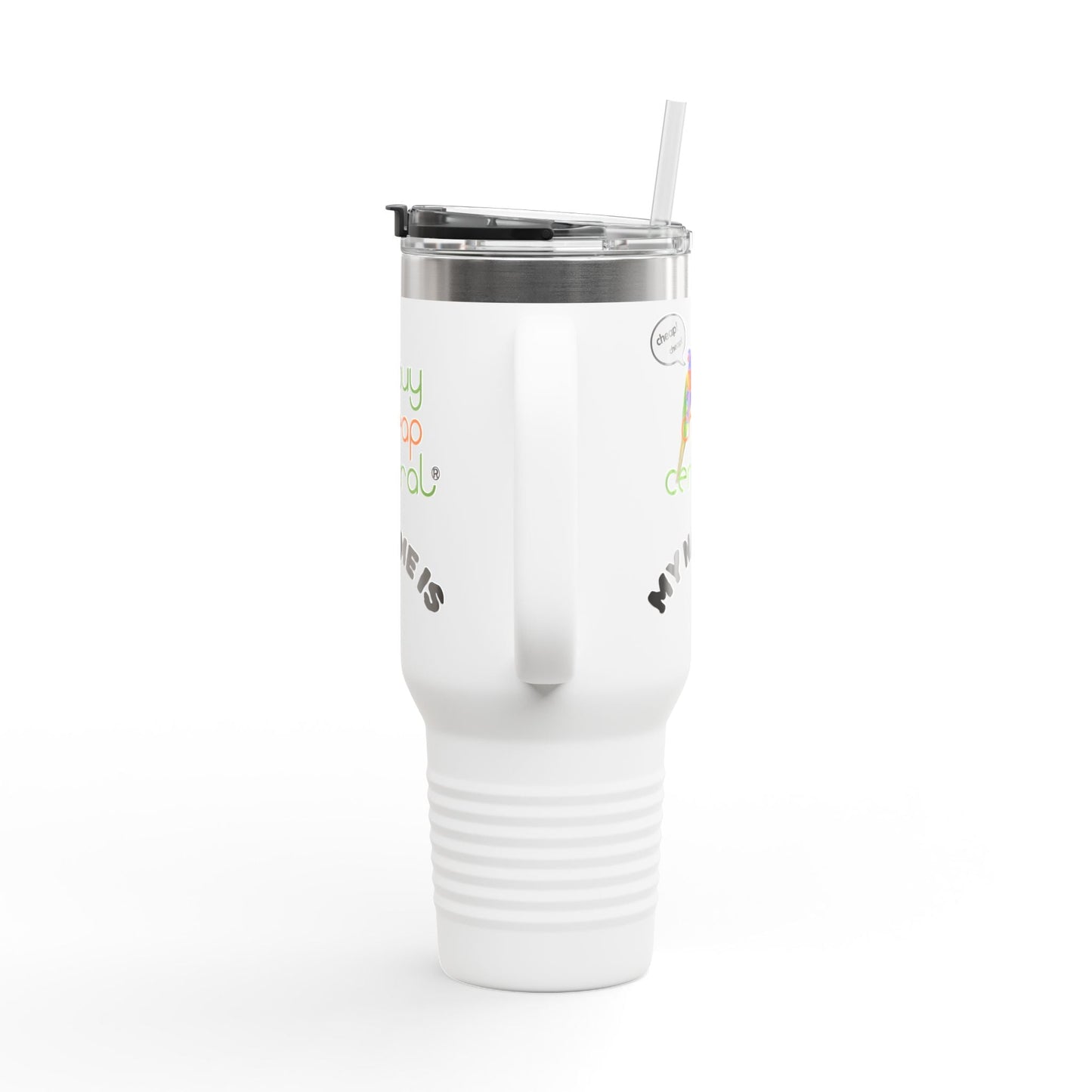 Personalized Insulated Travel Mug, 40oz - Ideal Gift for Homies, Customizable Drinkware, Perfect for Camping, Office, and Parties