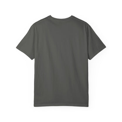 Charcoal T-shirt, plain crew neck with short sleeves