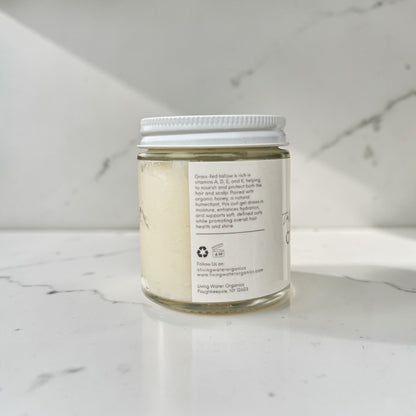 Tallow Honey Curl Gel with 100% Grass Fed Tallow (Medium to Strong Hold)