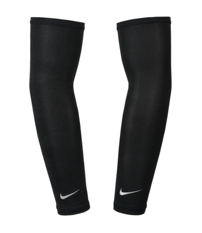 Nike Dri-Fit UV Solar Arm Sleeves - 1 Pair - Unisex - Adult (Black Adult S/M)