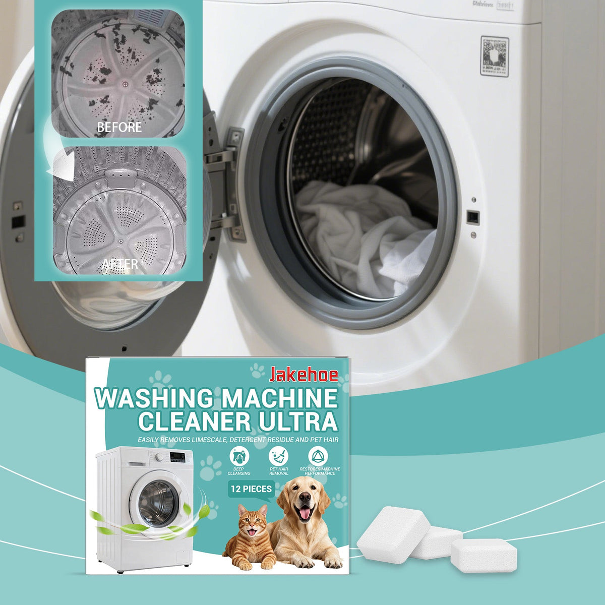 Washing Machine Cleaning Sheet