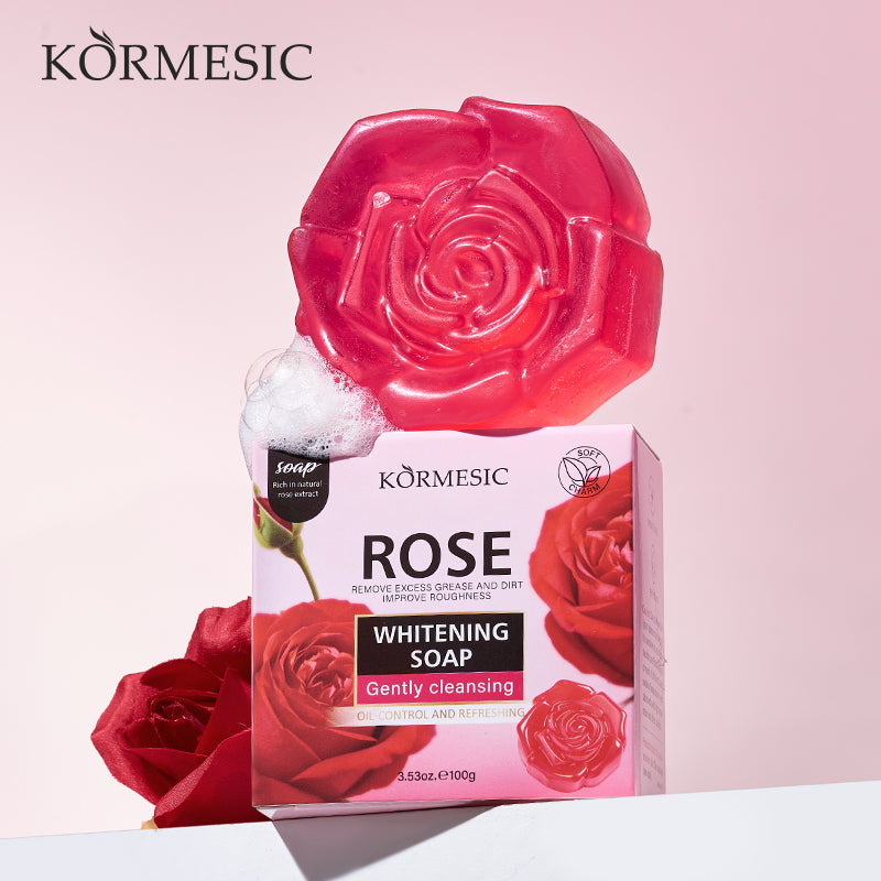 KORMESIC Red Rose Whitening Soap UKQB