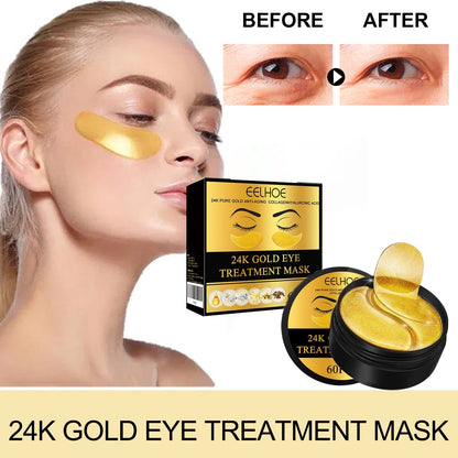 24K Gold Eye Mask 60pcs