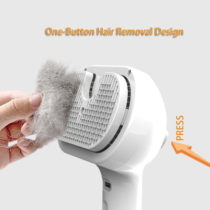 Pet Comb Self Cleaning Pets Hair Remover Brush For Dogs Grooming Tools Dematting Comb Built-in Mist Humidifier Pet Products - Renee Lane Company