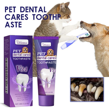 Pet V34 Toothpaste 60g  1box