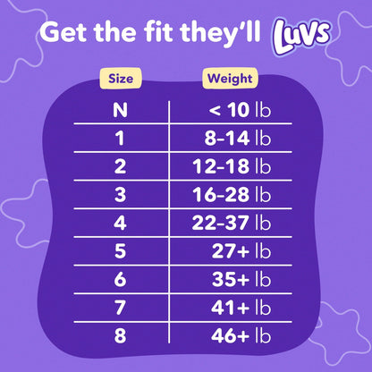 Luvs Platinum Protection Baby Diapers Size 6, 20 Count