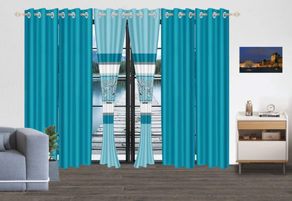 9 Piece in a Bag Thick Touch Bed Cover Curtain Set, Upgraded Luxury Bedspread Set, Bamboo microfiber All Season Bedding-Set For Home, RV Beding, Boys And Girls Gifts With Gift Bag - Renee Lane Company