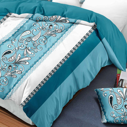 9 Piece in a Bag Thick Touch Bed Cover Curtain Set, Upgraded Luxury Bedspread Set, Bamboo microfiber All Season Bedding-Set For Home, RV Beding, Boys And Girls Gifts With Gift Bag - Renee Lane Company