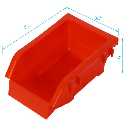 90 Parts Bin Shelving Storage Organizer with Locking Wheels for Shop Garage and Home - Renee Lane Company