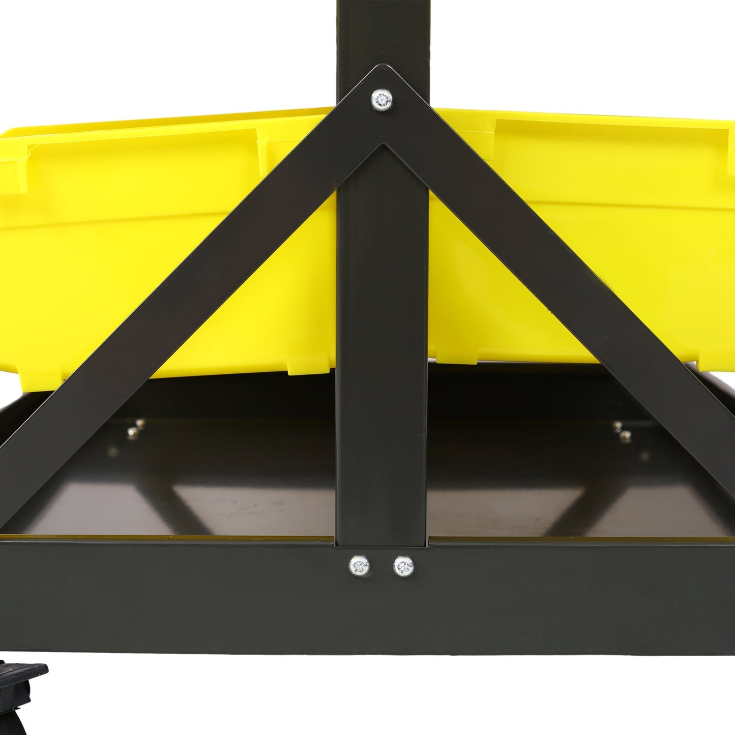 90 Parts Bin Shelving Storage Organizer with Locking Wheels for Shop Garage and Home - Renee Lane Company