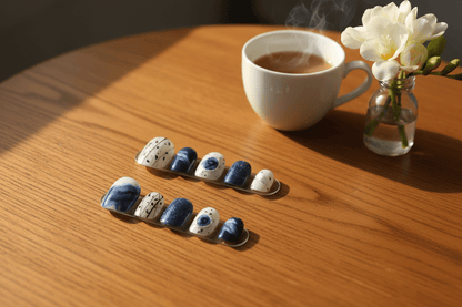 Blue Sugar Macaron