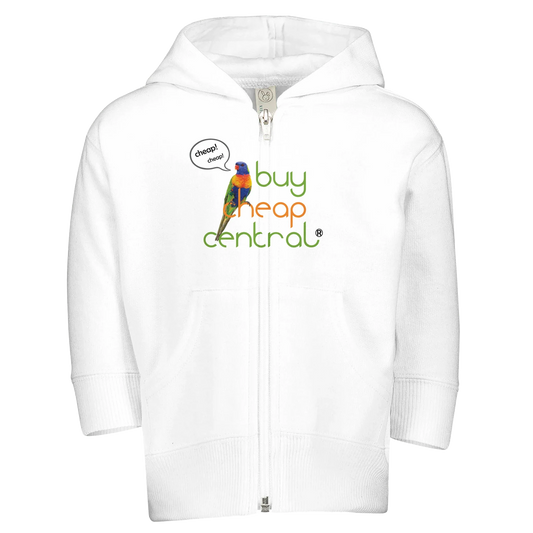 Kids Zip Fleece Hoodie | Rabbit Skins 3446