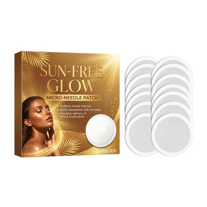 Sun-Free Tanning Microneedle Patch 14pcs
