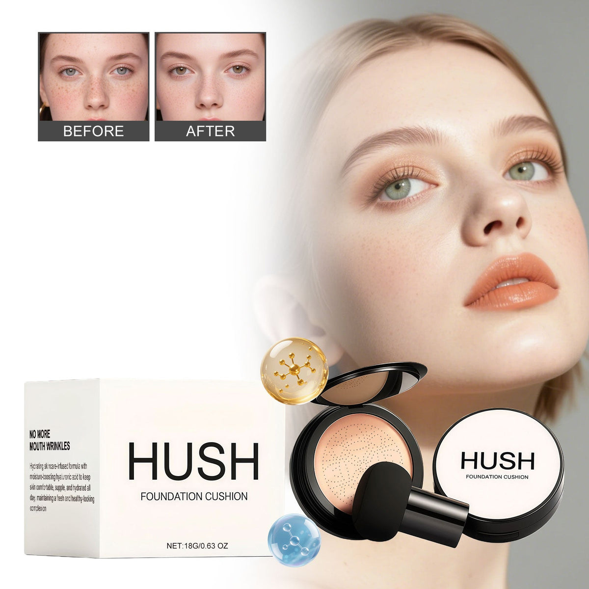 Brightening Clear Cushion Cream Natural Shade