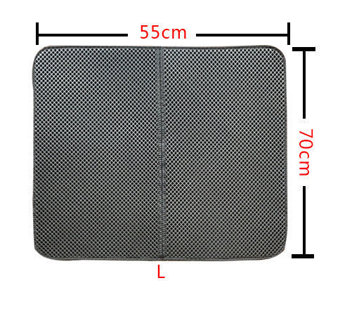 Double Layer Litter Cat Bed Pads Pet Cat Litter Mat Trapping Pets Litter Box Mat Pet Product Bed For Cats House Clean Mat - Renee Lane Company