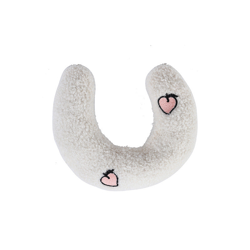 Little Pillow For Cats Fashion Neck Protector Deep Sleep Puppy U-Shaped Pillow Pets Pillow Kitten Headrest Dog Sleeping Pillow Pet Products - Renee Lane Company