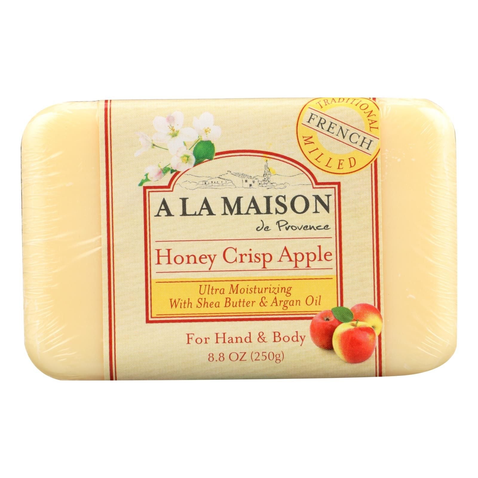 A La Maison - Bar Soap - Honey Crisp Apple - 8.8 Oz - Renee Lane Company