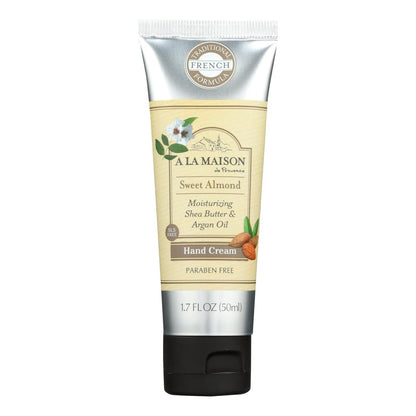 A La Maison - Hand Cream - Sweet Almond - 1.7 Fl Oz. - Renee Lane Company