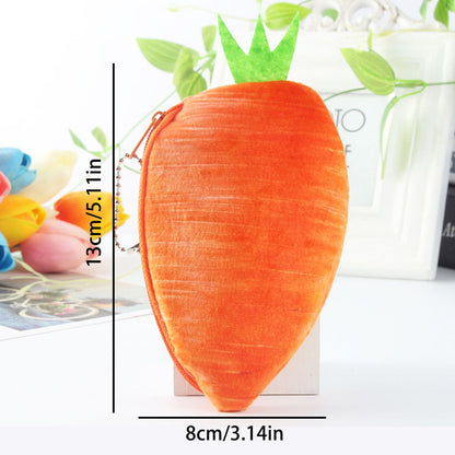 A Vegetable Meat Coin Purse Large Storage Stationery With Zipper For College - Renee Lane Company