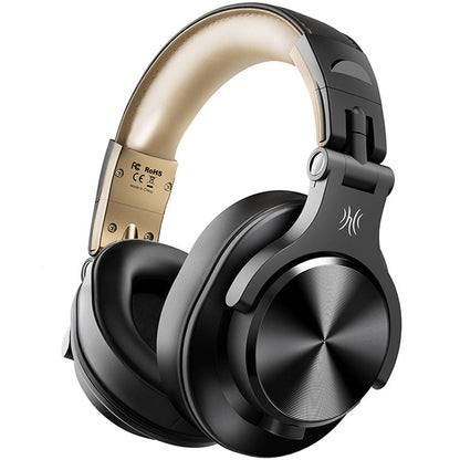 A70 Bluetooth 5.2 Headphones Stereo Over Ear Wireless Headset Professional Recording Studio Monitor DJ Headphones - Renee Lane Company