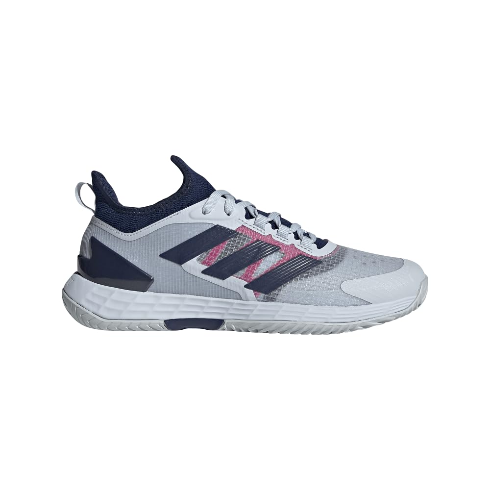 ADIDAS Mens Adizero Ubersonic 4.1 Tennis Shoes Halo Blue and White - Renee Lane Company