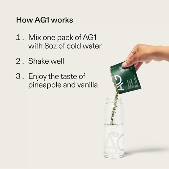 AG1 Athletic Greens 12.7 oz 360g Powder Supplement - Renee Lane Company