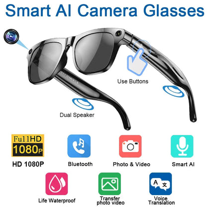 AI Smart Glasses with HD Display & Translation - Renee Lane Company