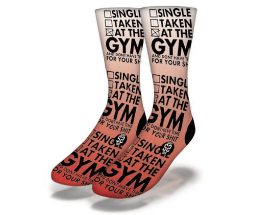 AT THE GYM Fun Gym Socks - Renee Lane Company