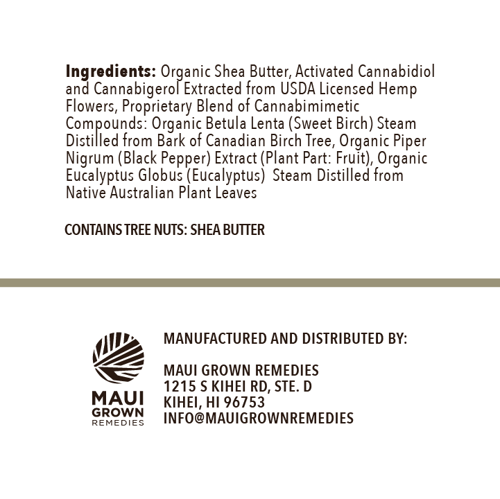 Activated Cannabinoid Balm - Renee Lane Company