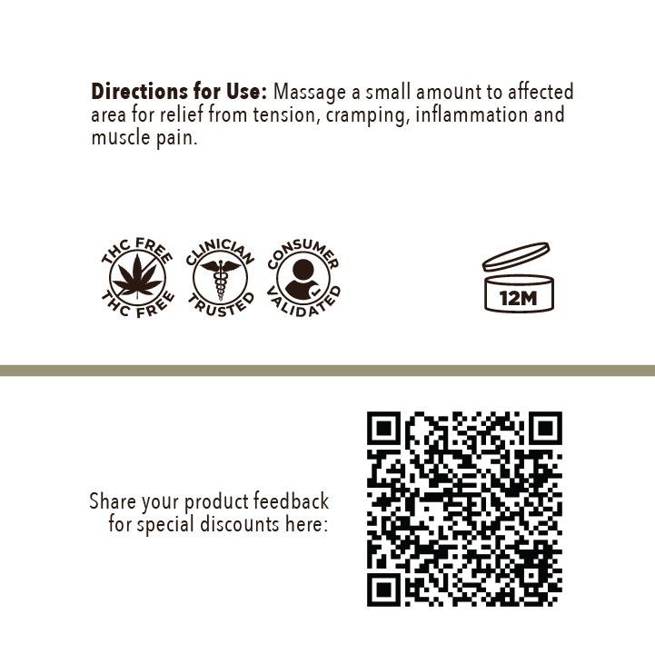 Activated Cannabinoid Balm - Renee Lane Company