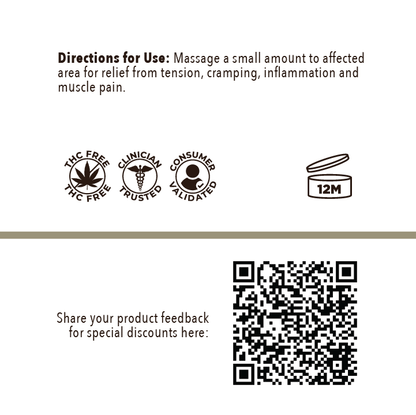 Activated Cannabinoid Balm - Renee Lane Company