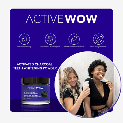Activated Charcoal Teeth Whitening Powder - Renee Lane Company
