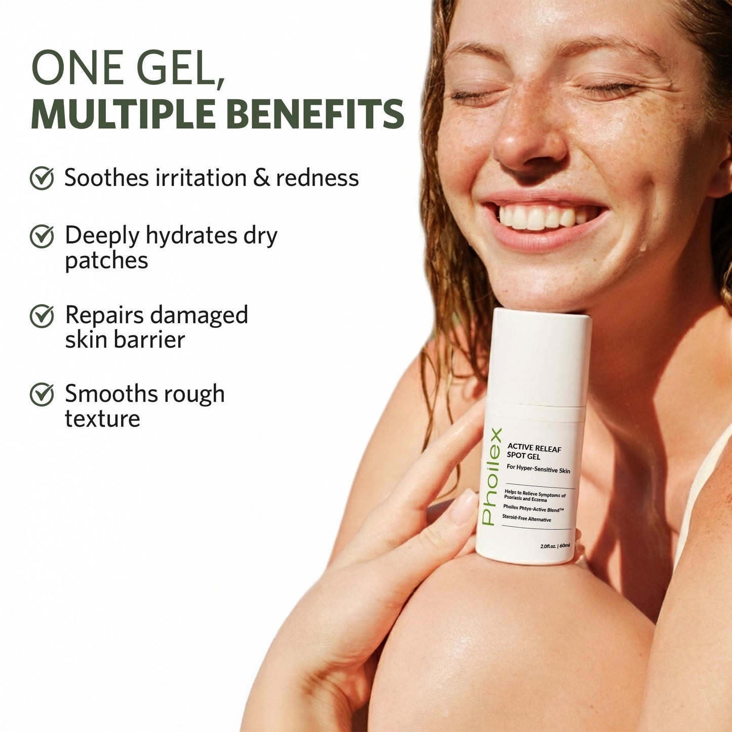 Active ReLeaf Spot Gel | Steroid-Free Fast Relief - Renee Lane Company