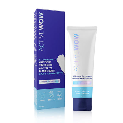 Active Wow 24k White Hydroxyapatite Whitening Toothpaste - Fresh Mint - Renee Lane Company