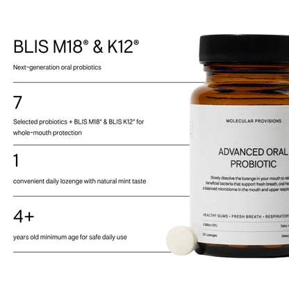 Advanced Oral Health Probiotic Mint - Renee Lane Company