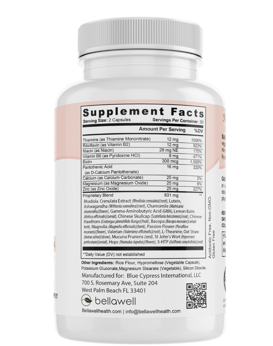 Advanced Stress Relief Formula by Bellawell - Renee Lane Company