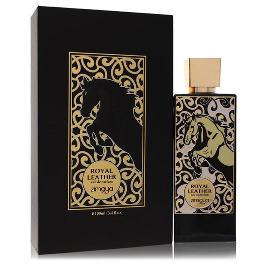 Afnan Zimaya Royal Leather by Afnan Eau De Parfum Spray (Unisex) - Renee Lane Company