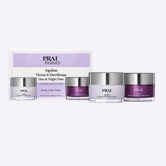 Ageless Throat & Decolletage Day & Night Set - Renee Lane Company