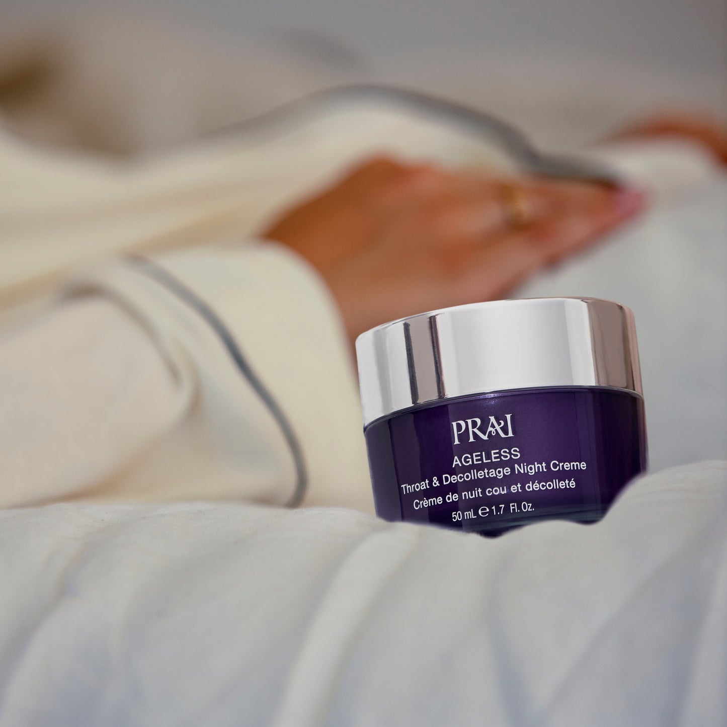 Ageless Throat & Decolletage Night Creme with Retinol - Renee Lane Company
