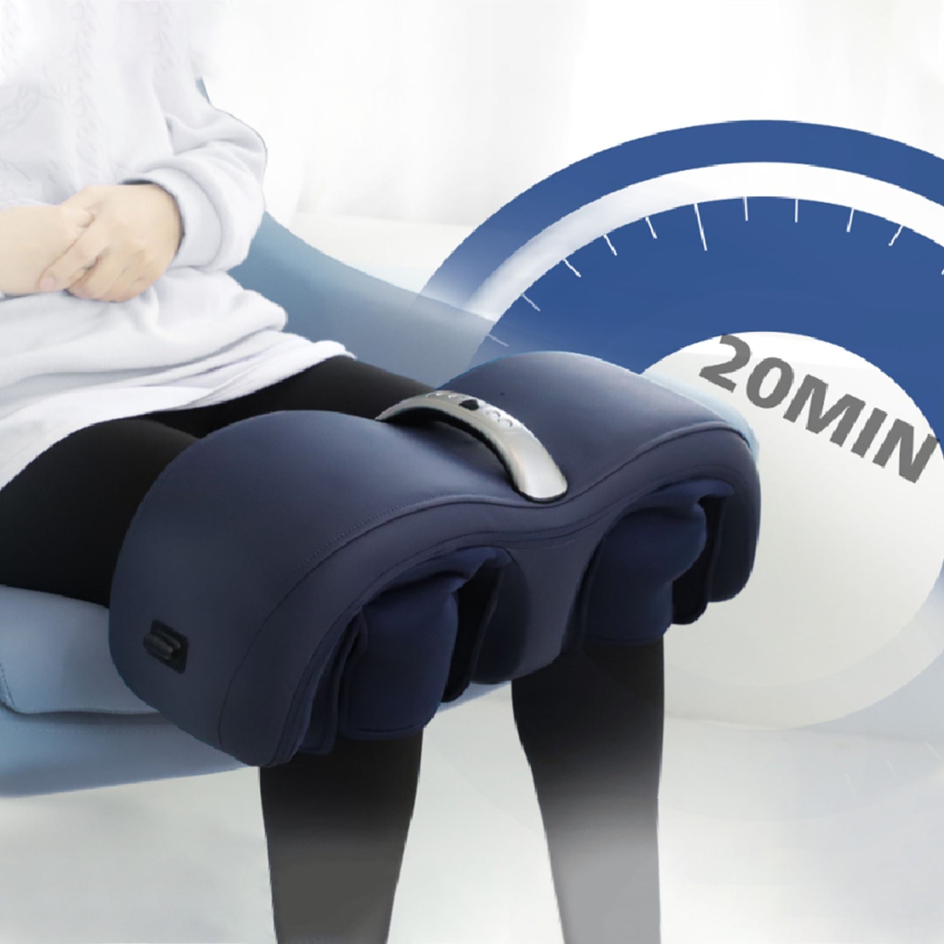 Air pressure knee Massager-Dark Blue - Renee Lane Company