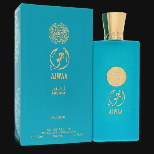 Ajwaa Turquoise By Nusuk (Unisex) - Renee Lane Company