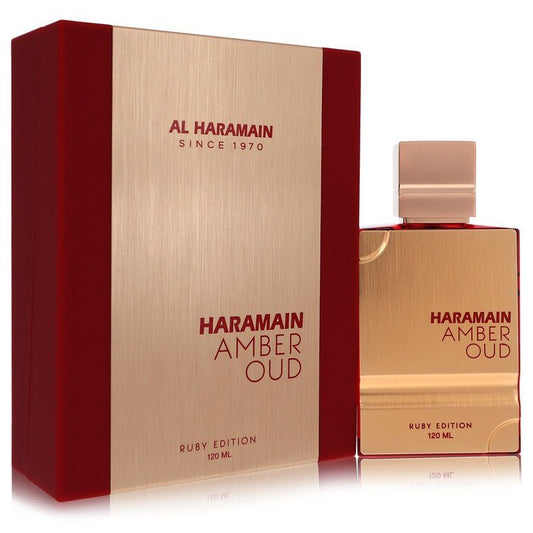 Al Haramain Amber Oud Ruby by Al Haramain Eau De Parfum Spray (Unisex) - Renee Lane Company