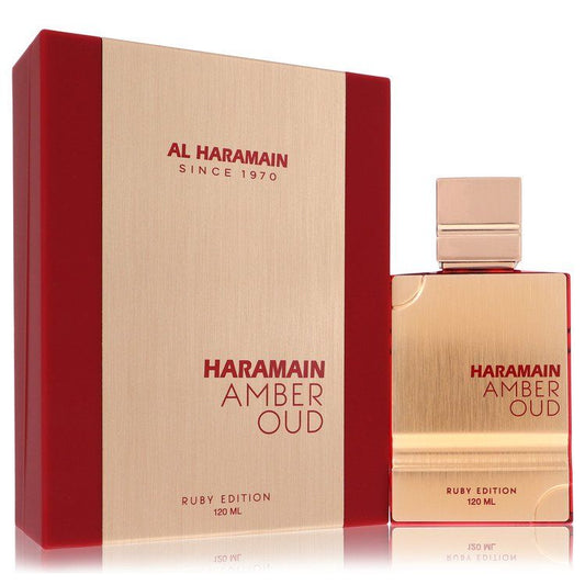 Al Haramain Amber Oud Ruby by Al Haramain Eau De Parfum Spray (Unisex) - Renee Lane Company