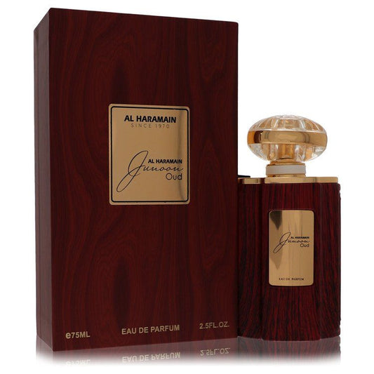 Al Haramain Junoon Oud by Al Haramain Eau De Parfum Spray - Renee Lane Company