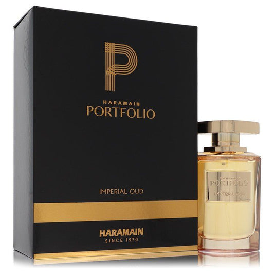 Al Haramain Portfolio Imperial Oud by Al Haramain Eau De Parfum Spray (Unisex) - Renee Lane Company