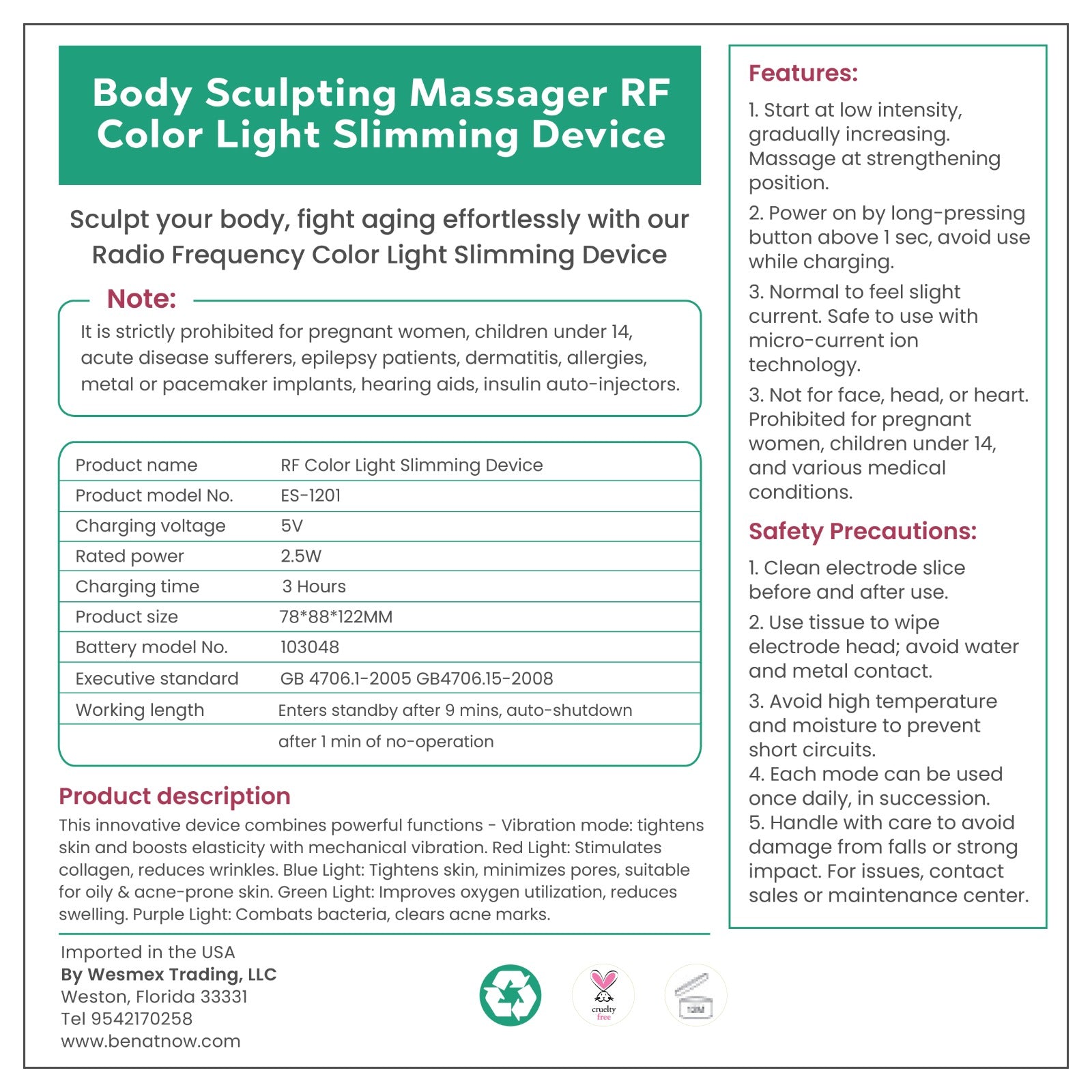All-Inclusive Body Contouring Device: Sculpt, Tone & Glow - Renee Lane Company