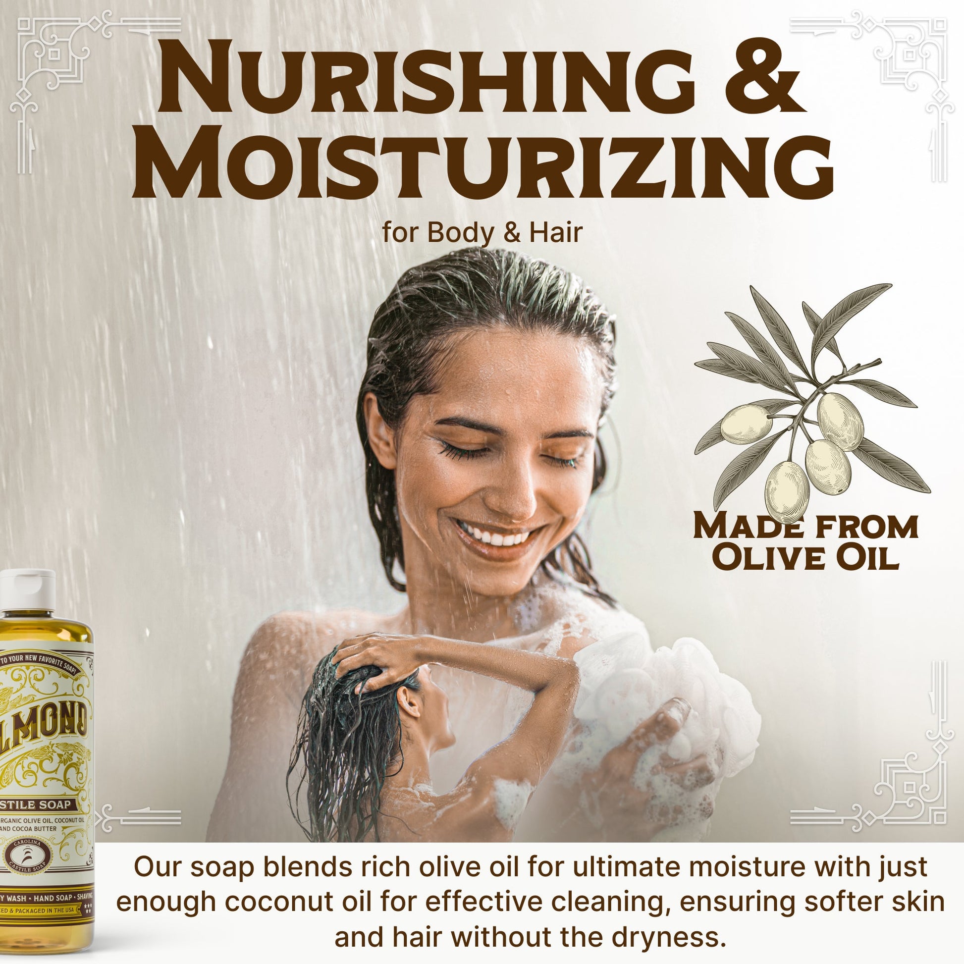 Almond Castile Soap - Renee Lane Company