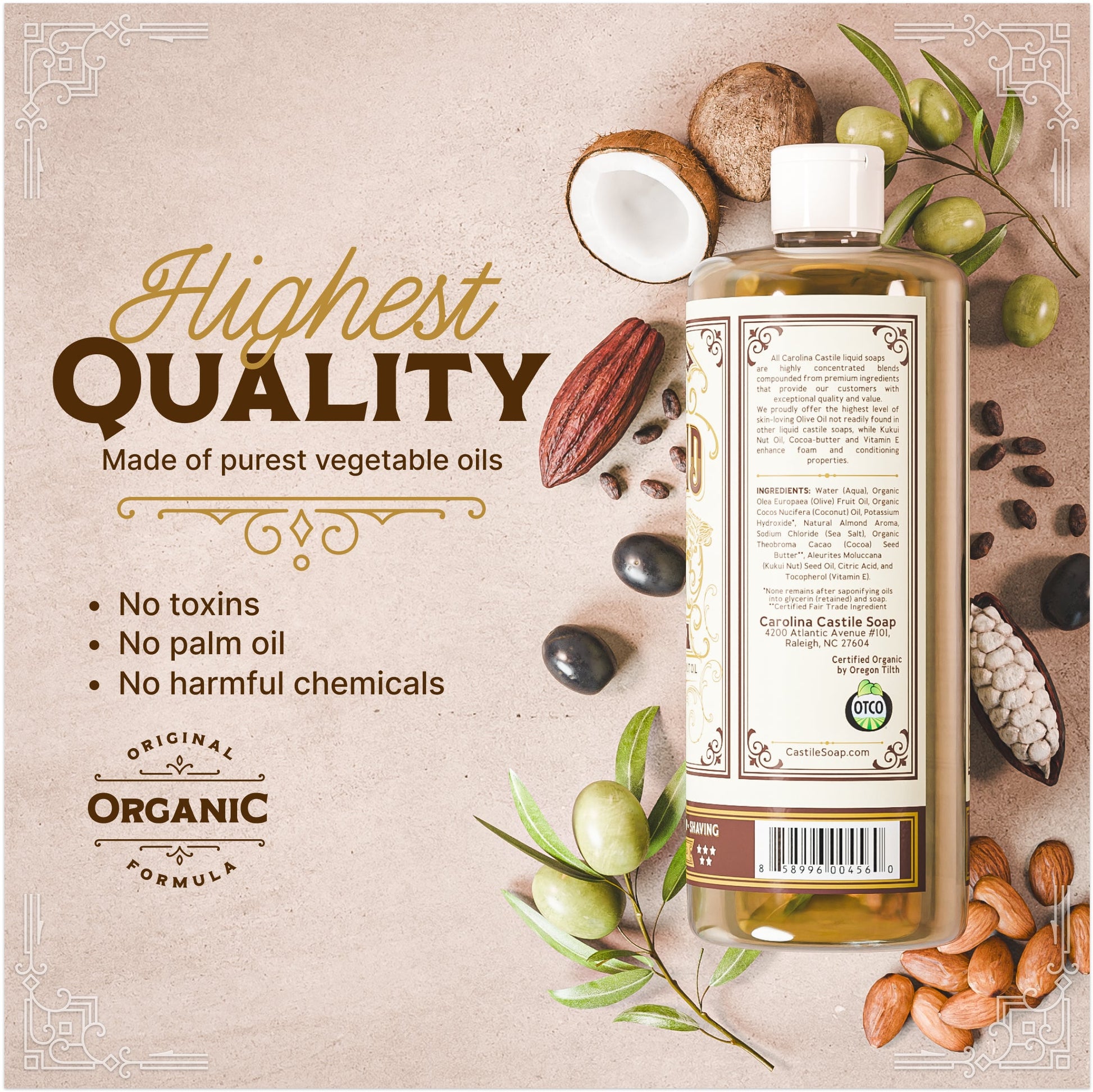 Almond Castile Soap - Renee Lane Company