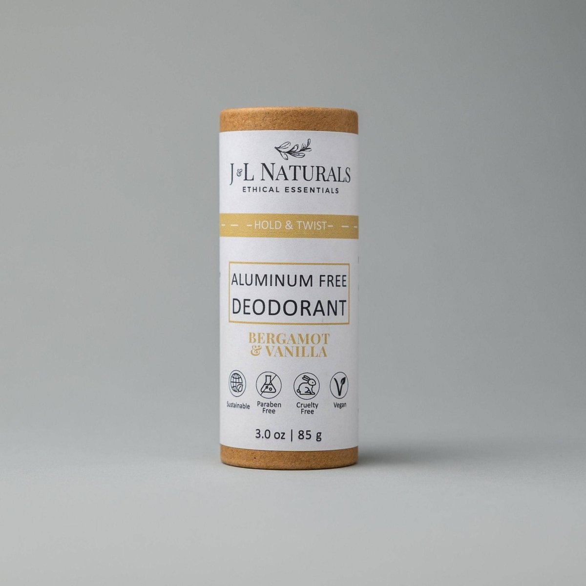 Aluminum-Free Deodorant by J&L Naturals – Plant-Powered Odor Control (3 oz) - Renee Lane Company