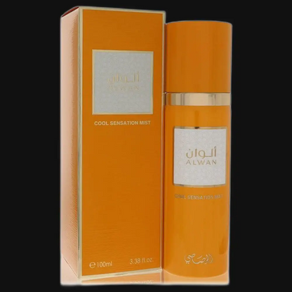 Alwan Cool Sensation Mist By Rasasi (Unisex) - Renee Lane Company